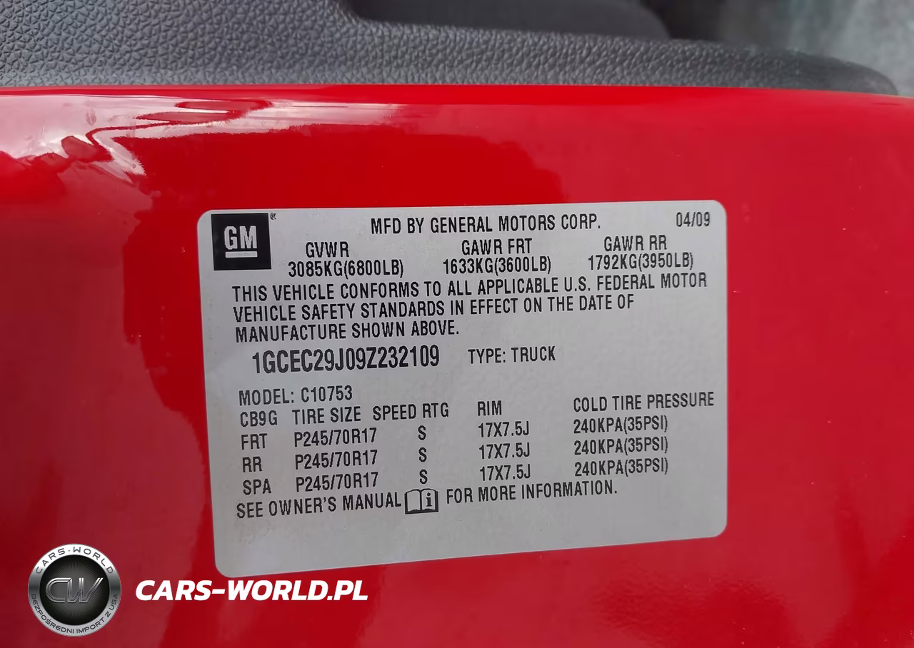 2009 Chevrolet Silverado 1500 Lt VIN:1GCEC29J09Z232109 - 9