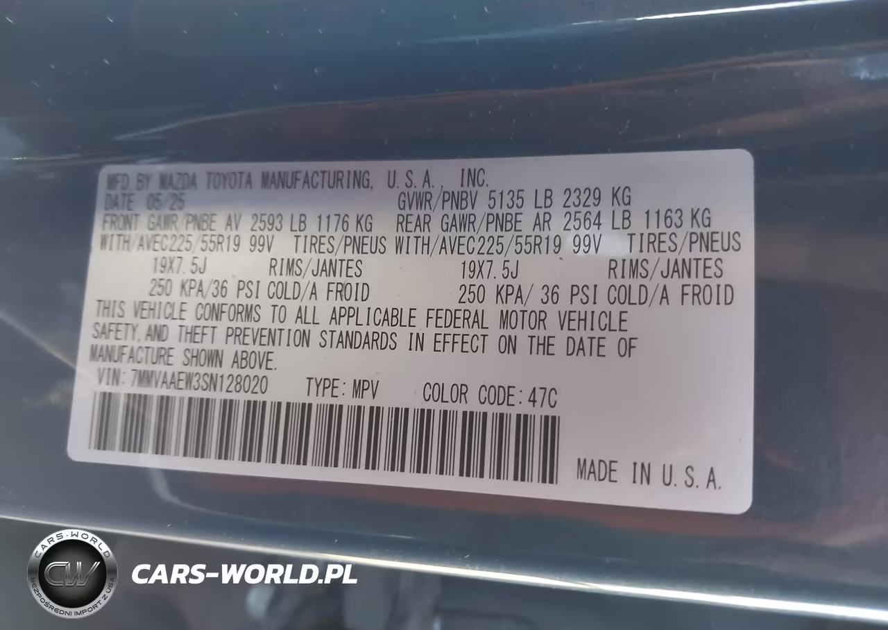 2025 Mazda Cx-50 Hybrid Premium Plus Package VIN:7MMVAAEW3SN128020 - 9