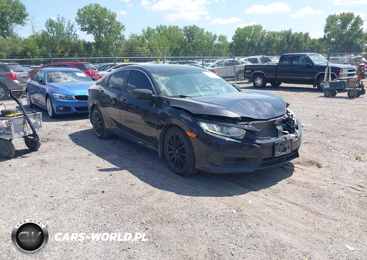 2017 Honda Civic Lx VIN:19XFC2F51HE023449 - 1