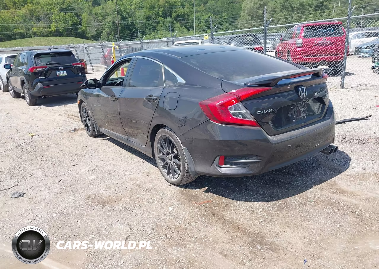 2017 Honda Civic Lx VIN:19XFC2F51HE023449 - 3