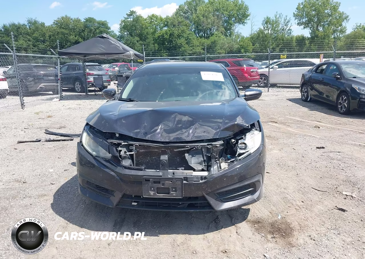 2017 Honda Civic Lx VIN:19XFC2F51HE023449 - 6