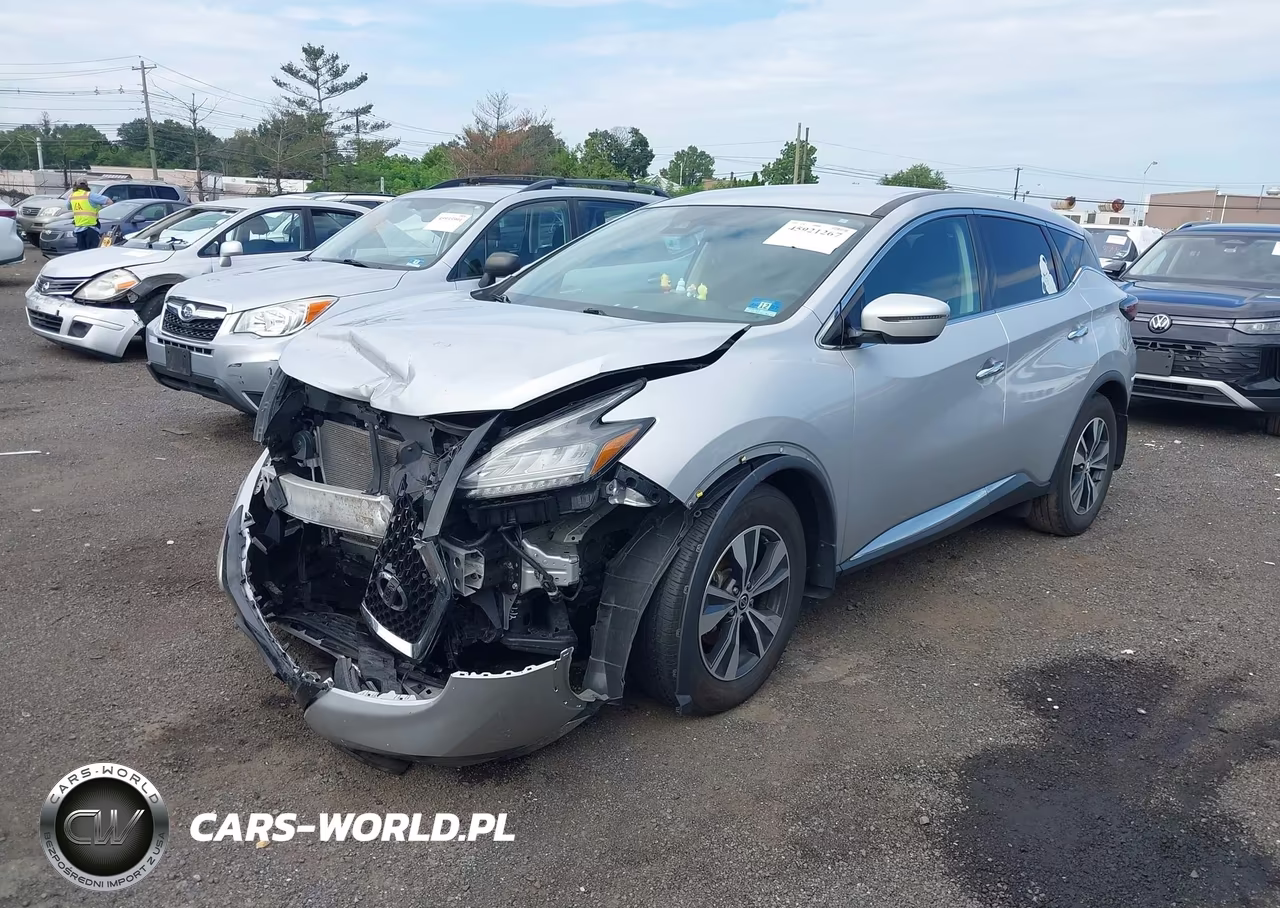 2020 Nissan Murano S Intelligent Awd VIN:5N1AZ2AS1LN175494 - 2