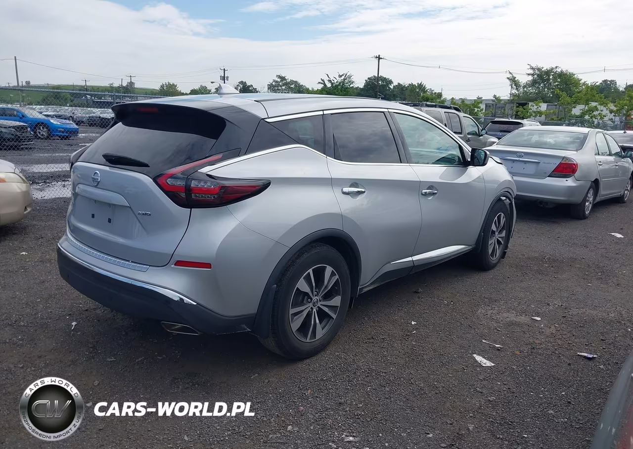2020 Nissan Murano S Intelligent Awd VIN:5N1AZ2AS1LN175494 - 4