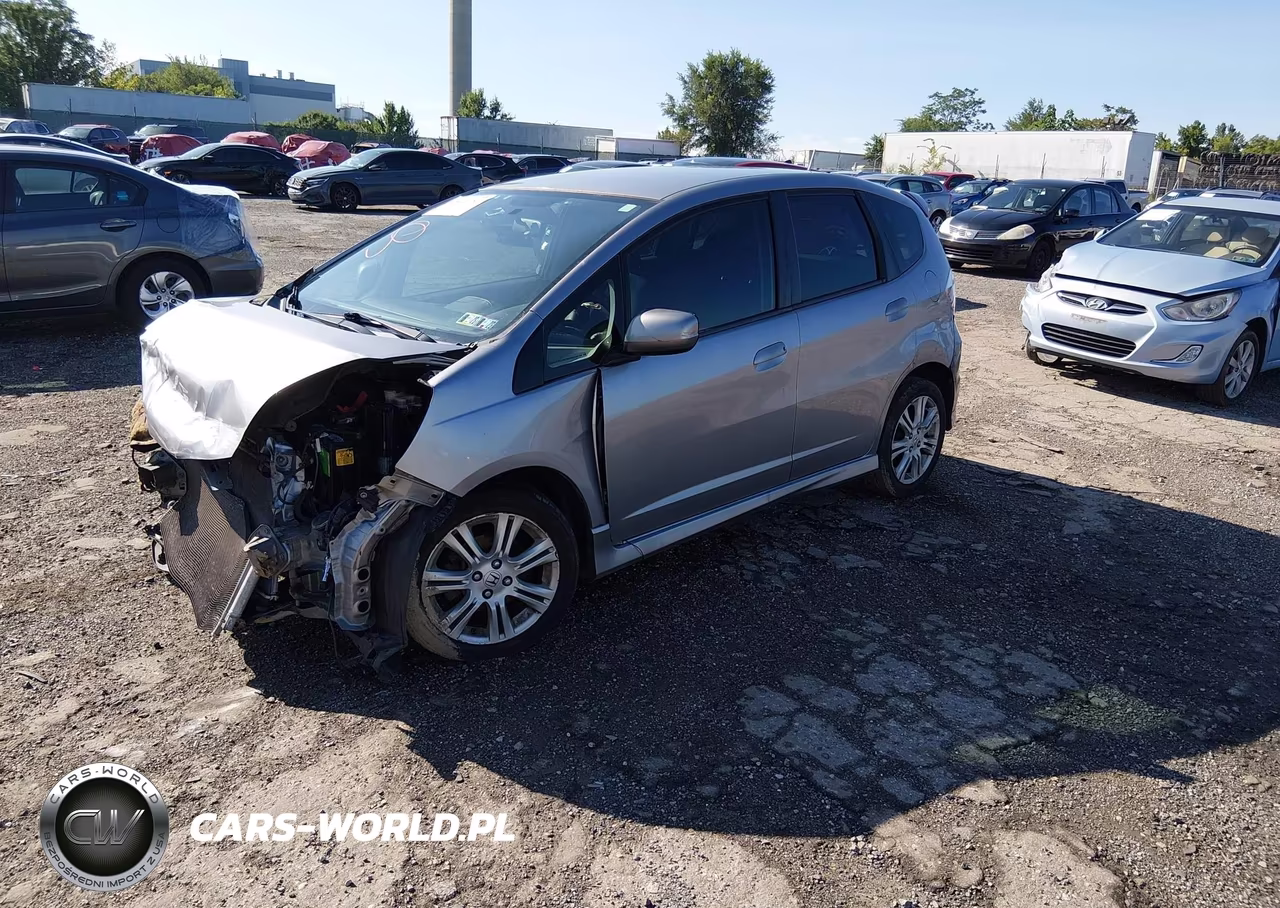 2010 Honda Fit Sport VIN:JHMGE8H4XAS021383 - 2