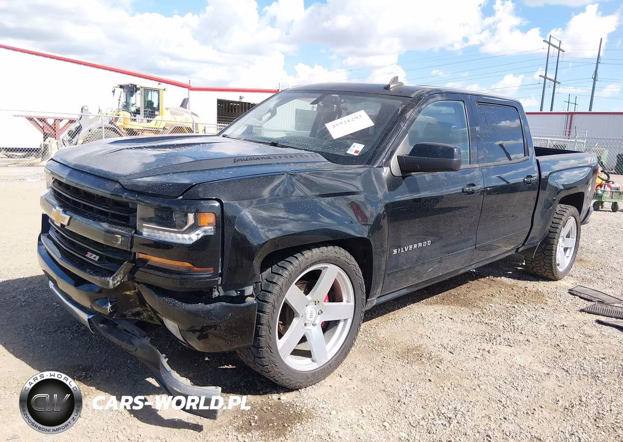 2018 Chevrolet Silverado 1500 2Lt VIN:3GCUKREC4JG116317 - 2