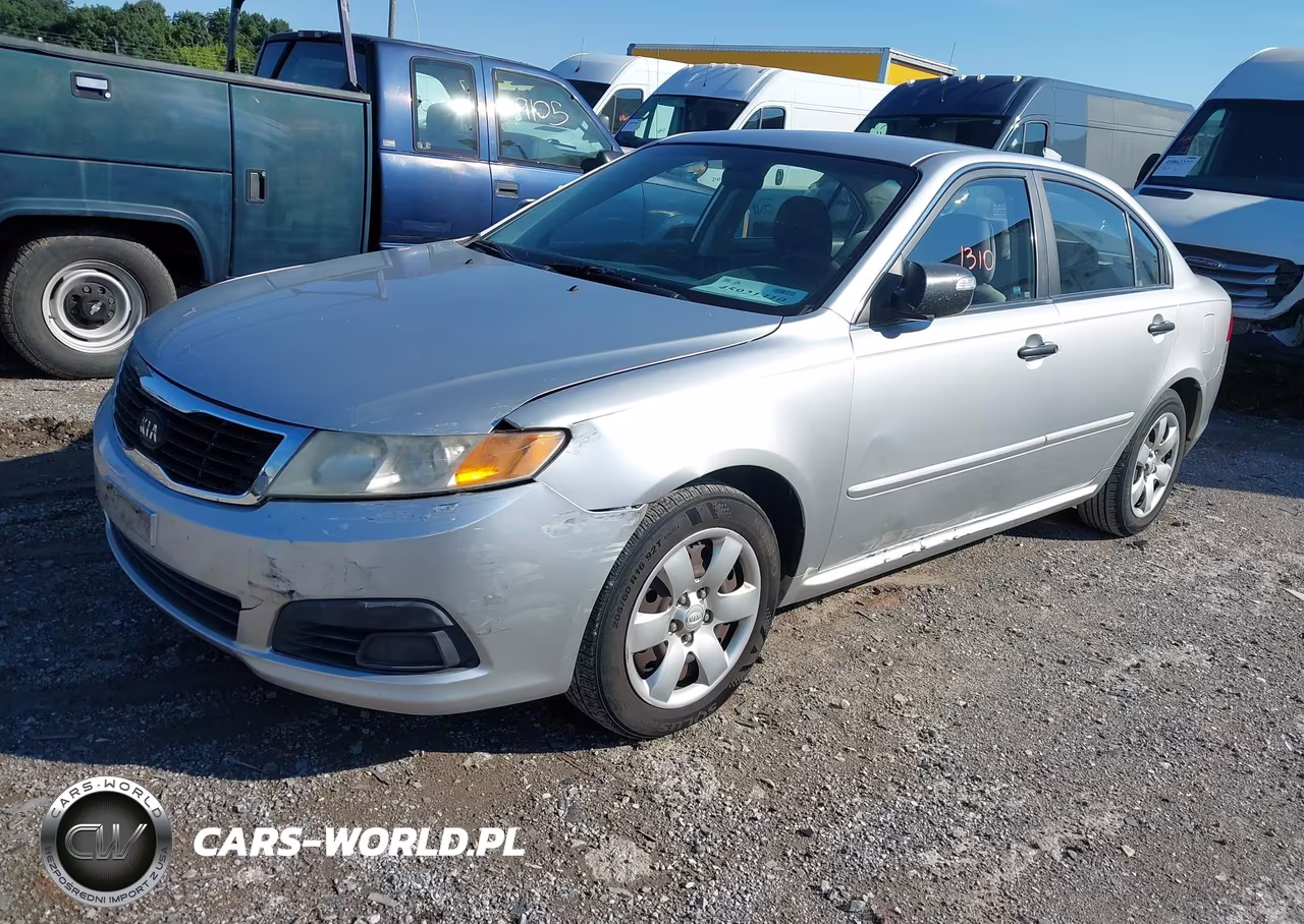 2009 Kia Optima Lx VIN:KNAGE228295353898 - 2