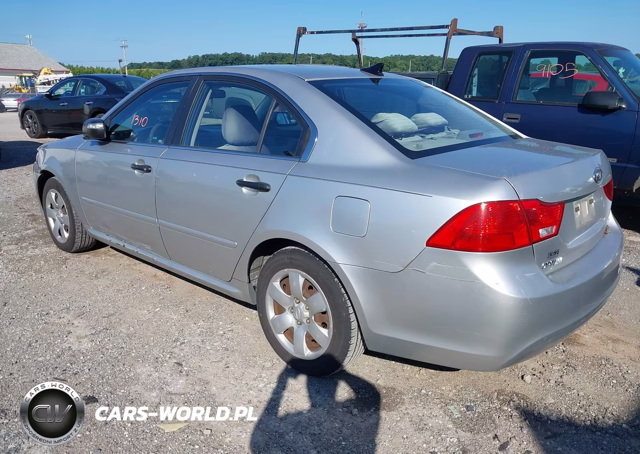 2009 Kia Optima Lx VIN:KNAGE228295353898 - 3