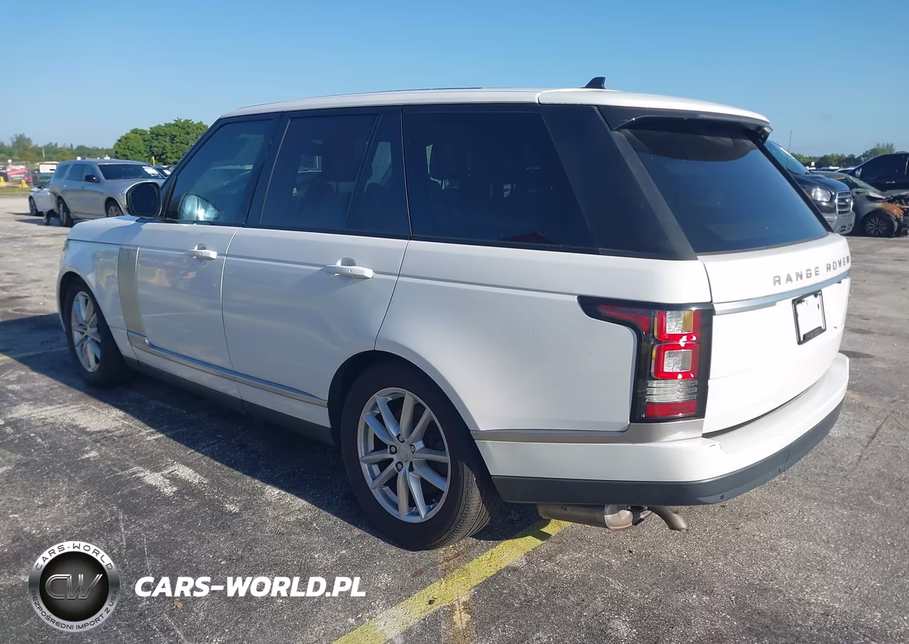 2016 Land Rover Range Rover 3.0L V6 Turbocharged Diesel Td6 VIN:SALGR2KFXGA263322 - 3