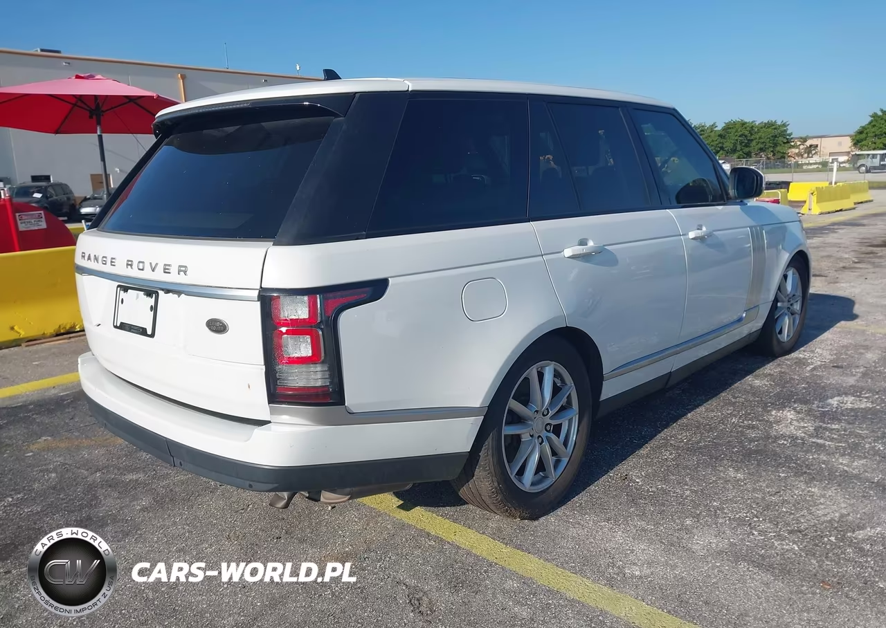 2016 Land Rover Range Rover 3.0L V6 Turbocharged Diesel Td6 VIN:SALGR2KFXGA263322 - 4