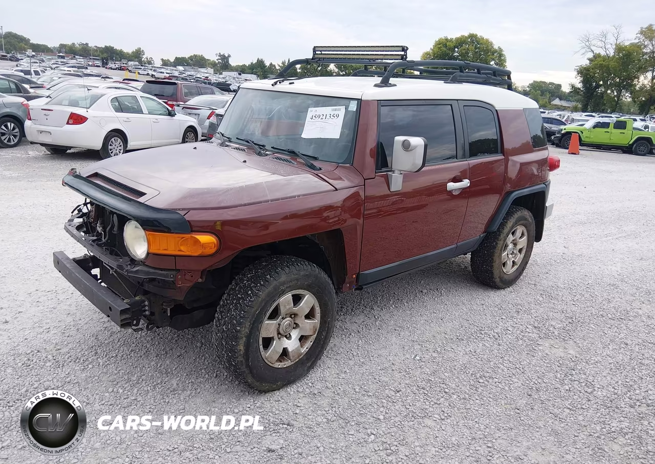 2010 Toyota Fj Cruiser VIN:JTEBU4BF6AK081061 - 2