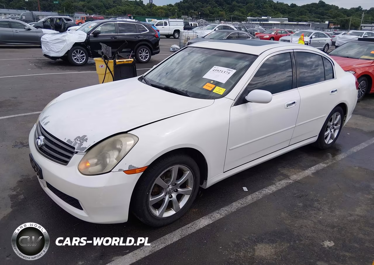 2005 Infiniti G35X VIN:JNKCV51F45M304722 - 2