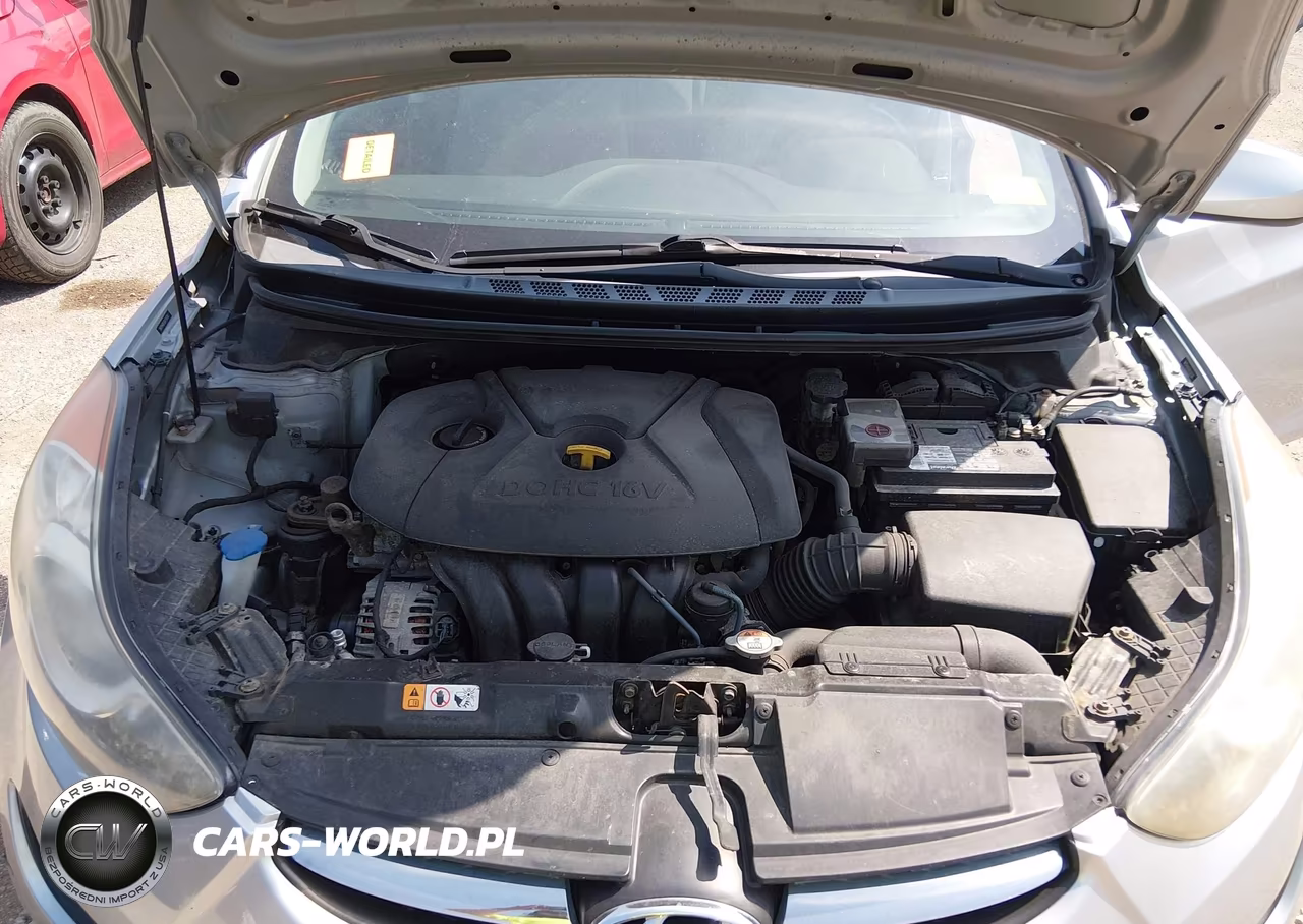 2013 Hyundai Elantra Gls VIN:5NPDH4AEXDH356587 - 10