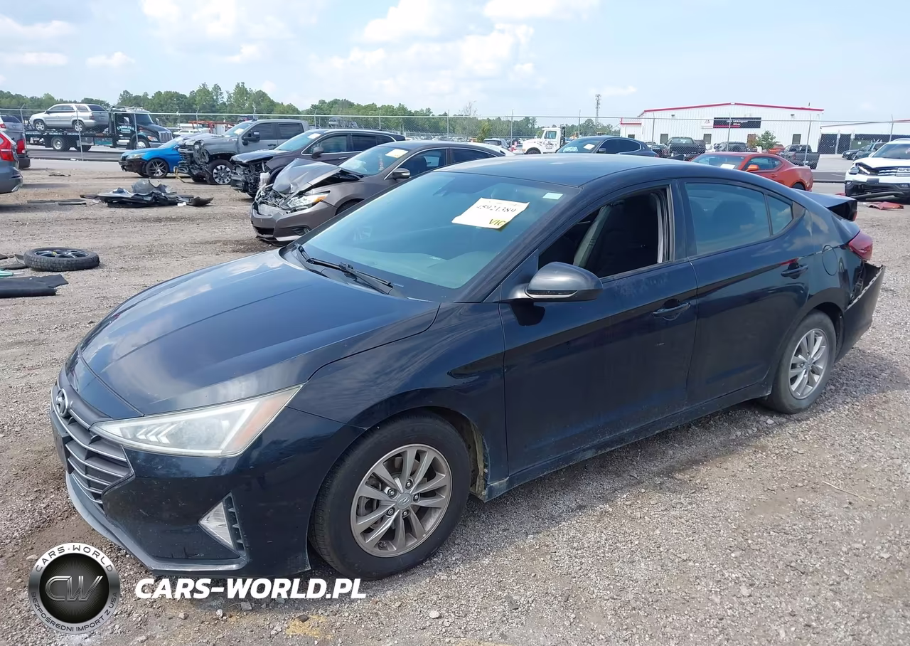 2019 Hyundai Elantra Eco VIN:5NPD94LAXKH459660 - 2