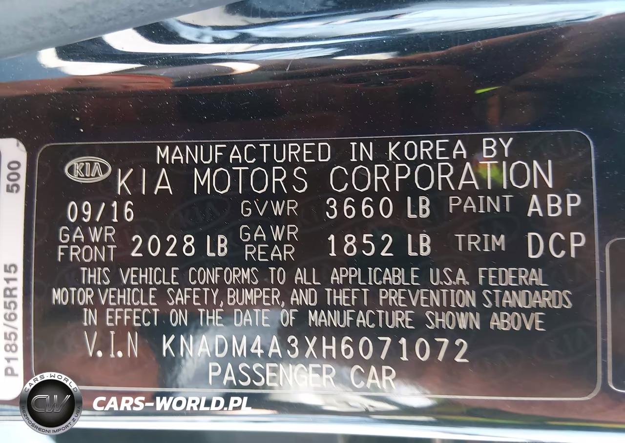 2017 Kia Rio Lx VIN:KNADM4A3XH6071072 - 9