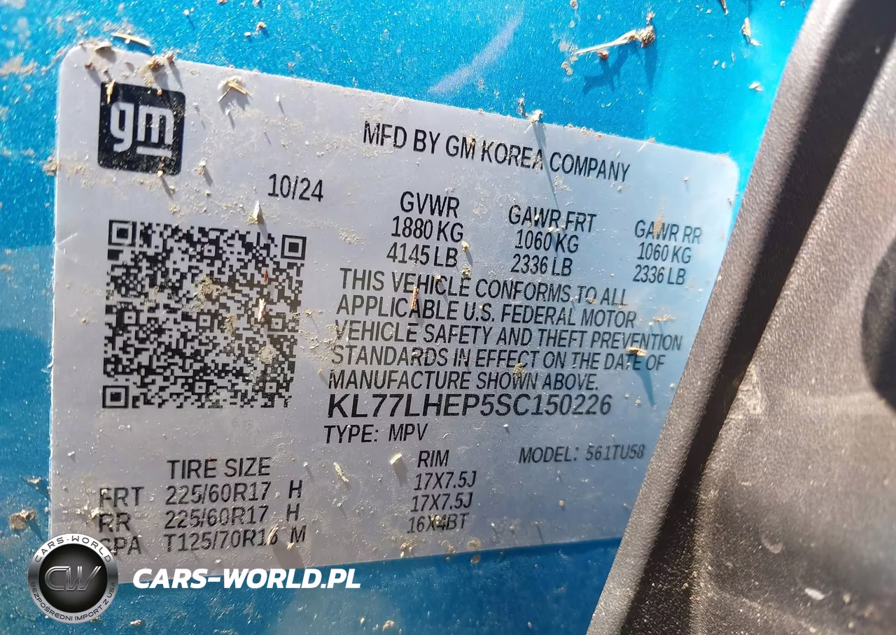 2025 Chevrolet Trax Fwd Lt VIN:KL77LHEP5SC150226 - 9
