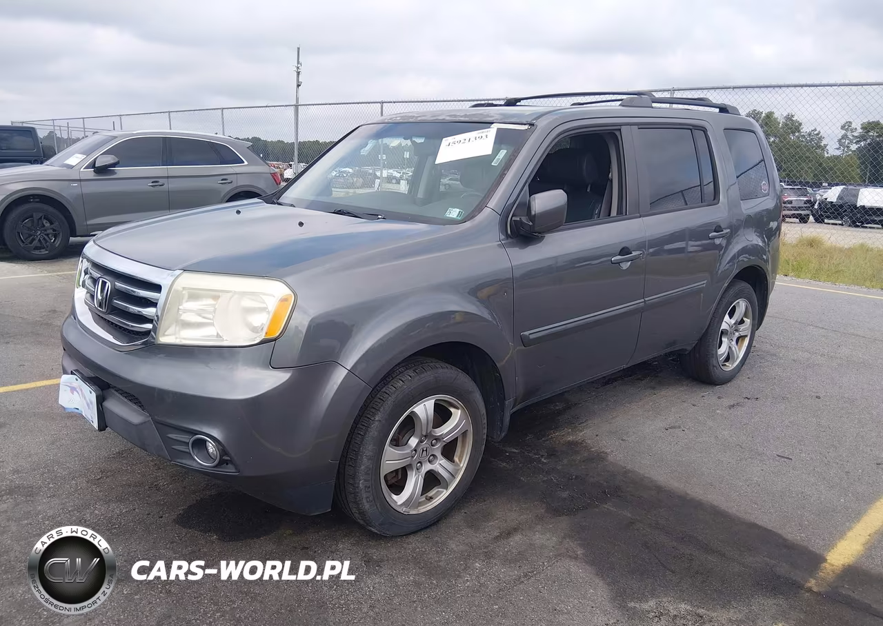 2013 Honda Pilot Ex-L VIN:5FNYF4H52DB054142 - 2