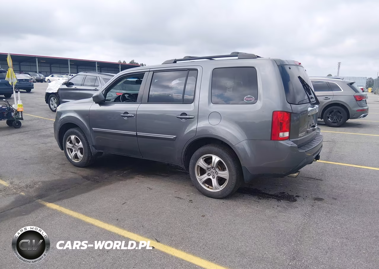 2013 Honda Pilot Ex-L VIN:5FNYF4H52DB054142 - 3