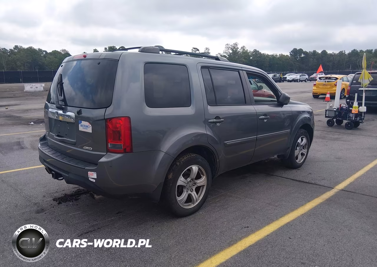 2013 Honda Pilot Ex-L VIN:5FNYF4H52DB054142 - 4