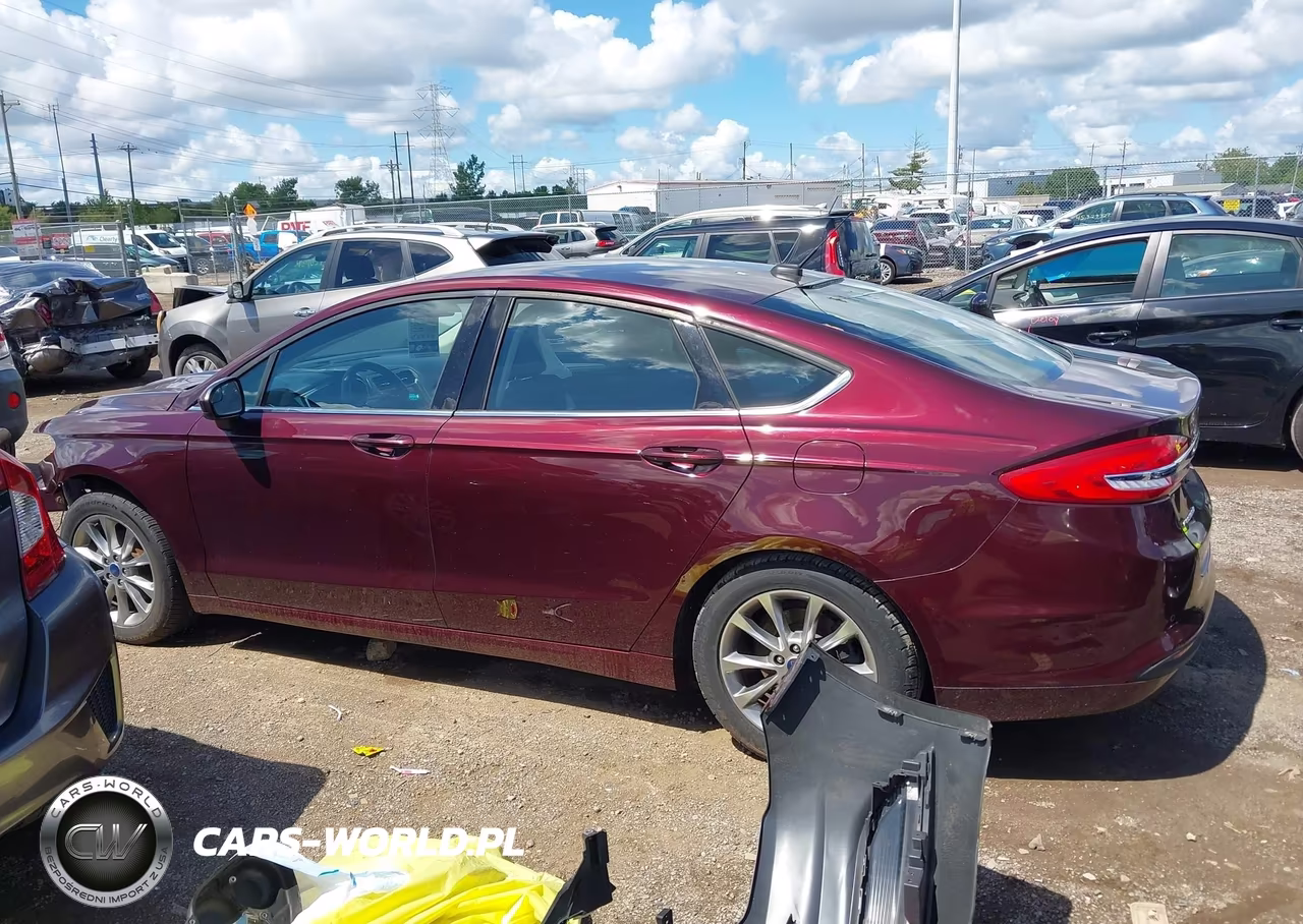 2017 Ford Fusion Se VIN:3FA6P0HD0HR333975 - 15