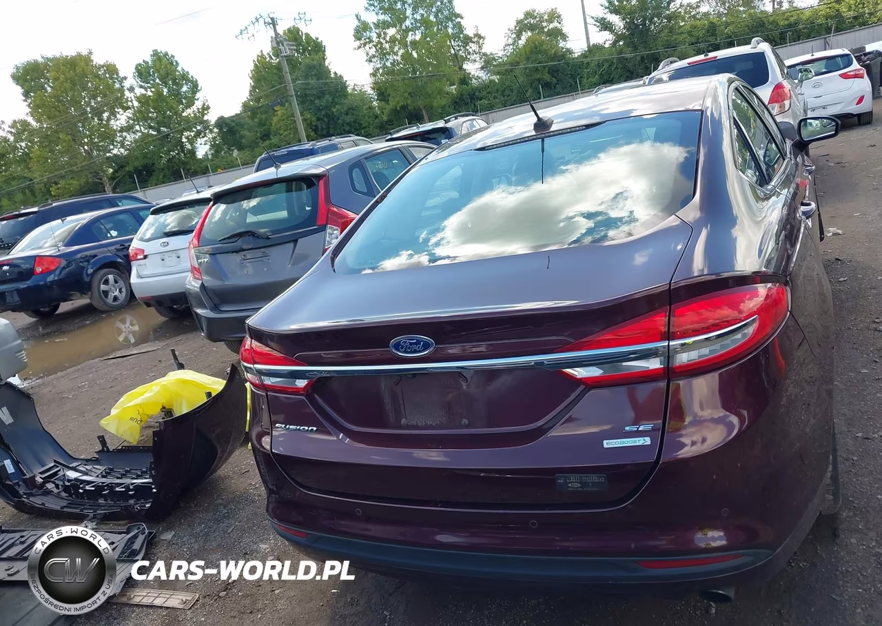 2017 Ford Fusion Se VIN:3FA6P0HD0HR333975 - 17