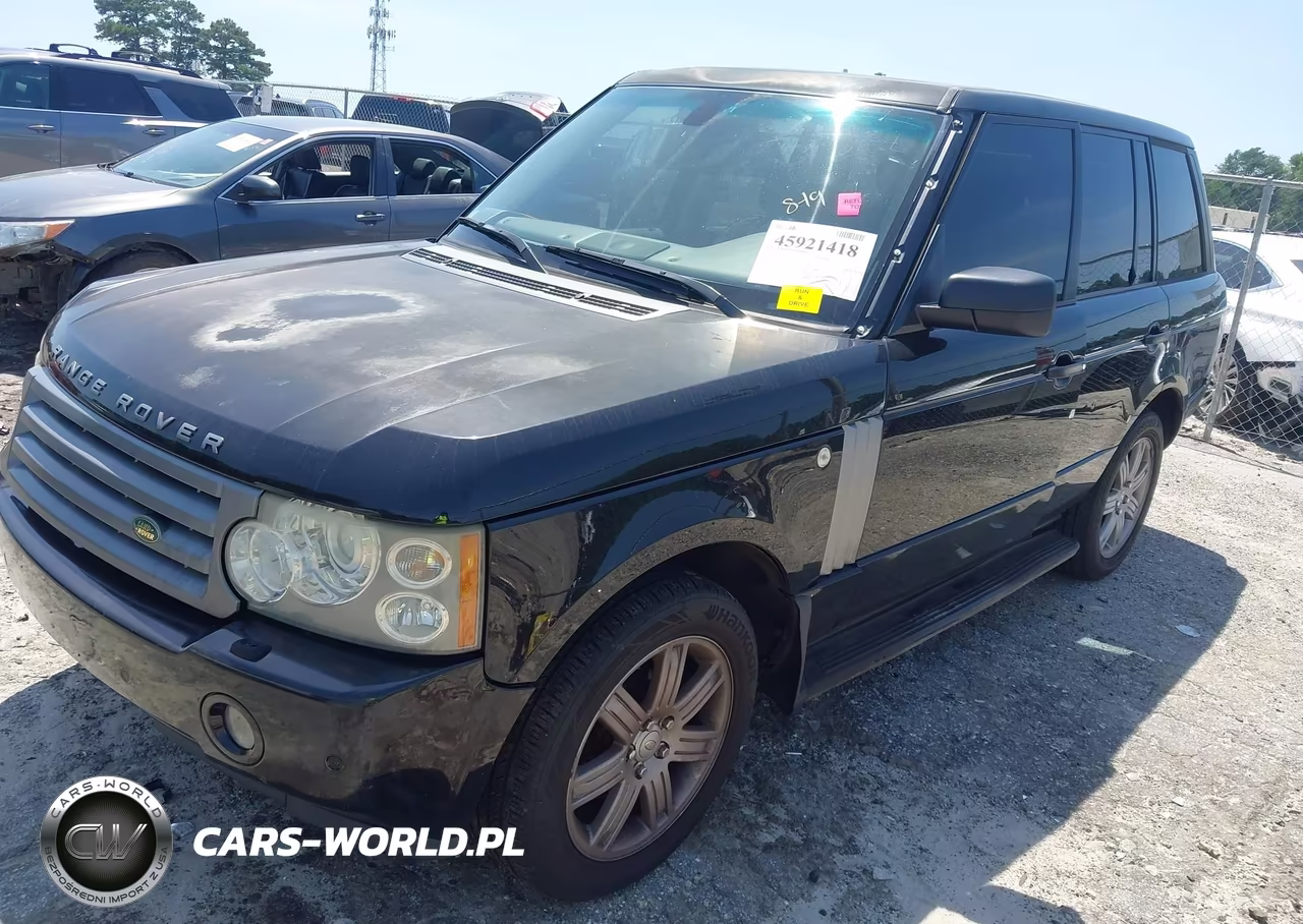 2008 Land Rover Range Rover Hse VIN:SALME15488A292077 - 2