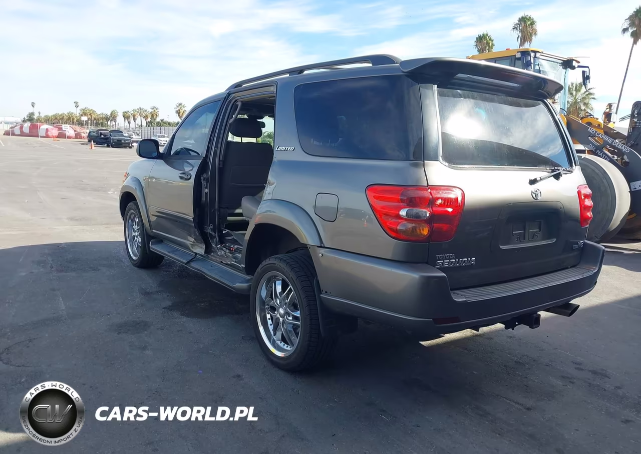 2004 Toyota Sequoia Limited V8 VIN:5TDZT38A04S207424 - 3