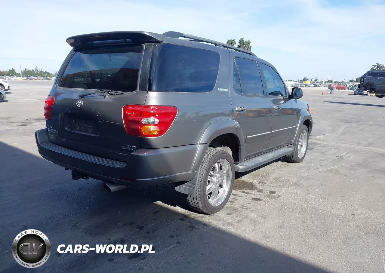 2004 Toyota Sequoia Limited V8 VIN:5TDZT38A04S207424 - 4