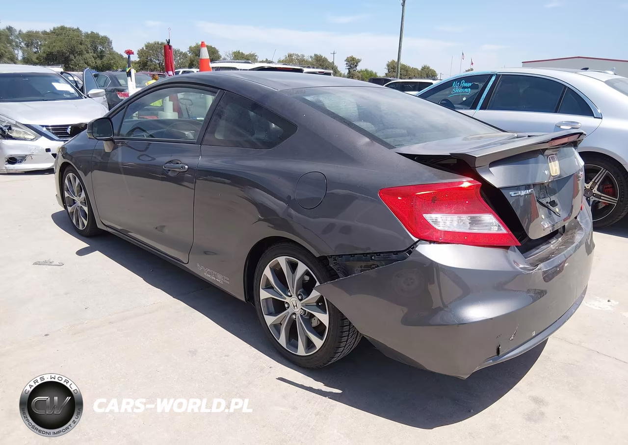2012 Honda Civic Si VIN:2HGFG4A5XCH700164 - 3