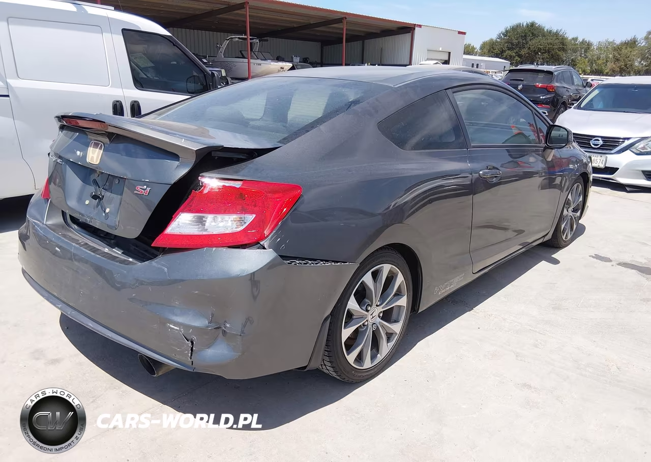 2012 Honda Civic Si VIN:2HGFG4A5XCH700164 - 4