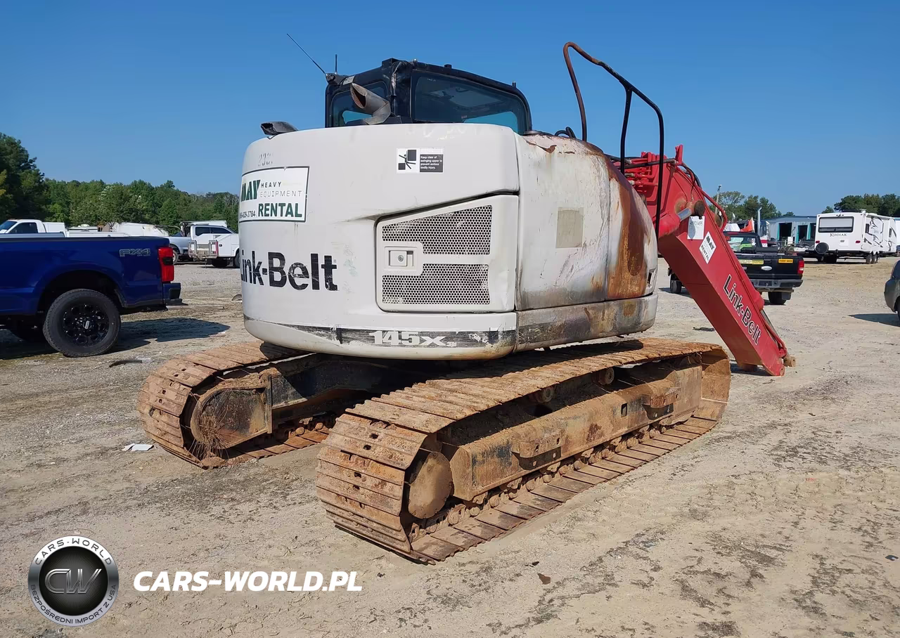 2016 Link Belt 145 Excavator VIN:LBX145Q6NEHEX1553 - 4