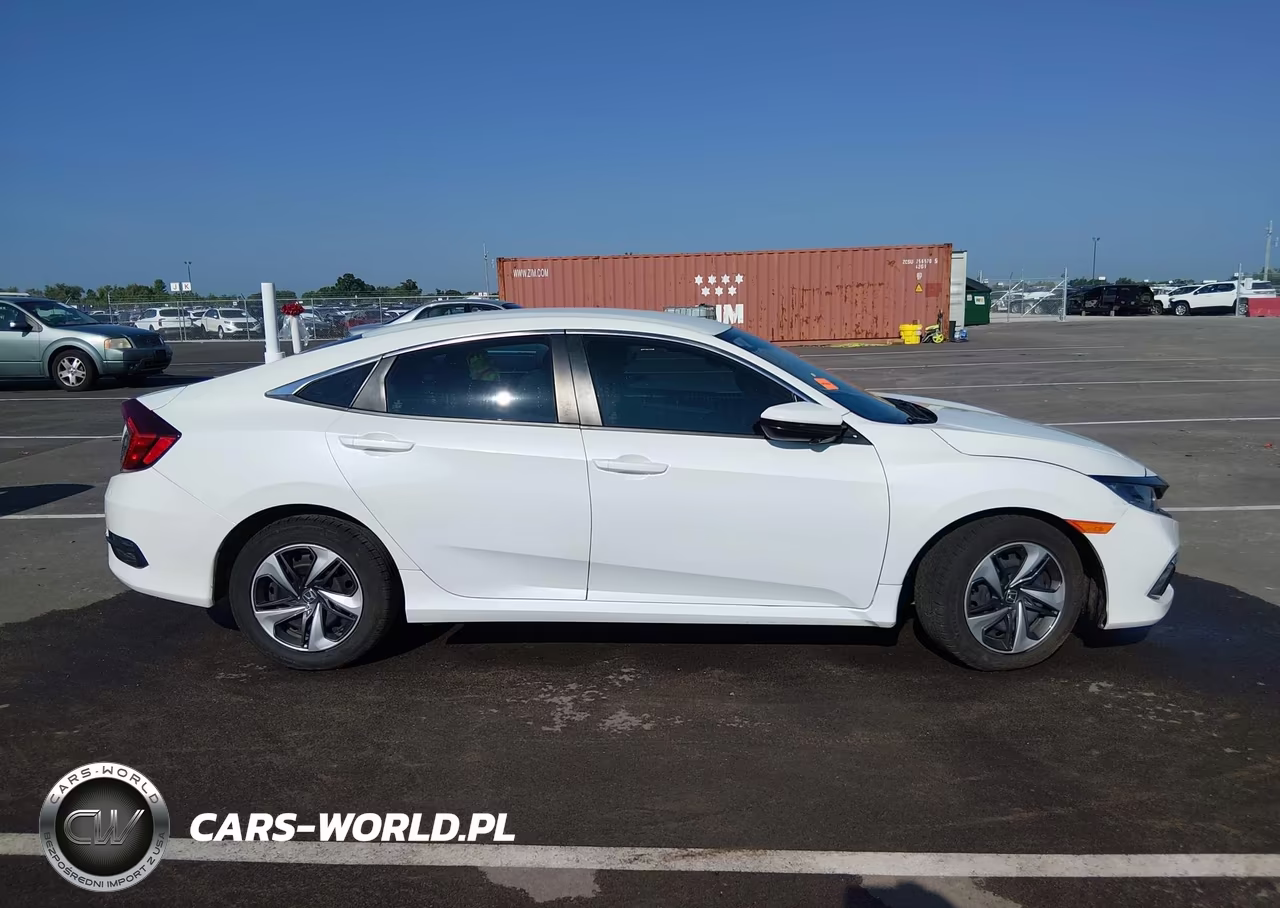 2019 Honda Civic Lx VIN:19XFC2F63KE025445 - 12
