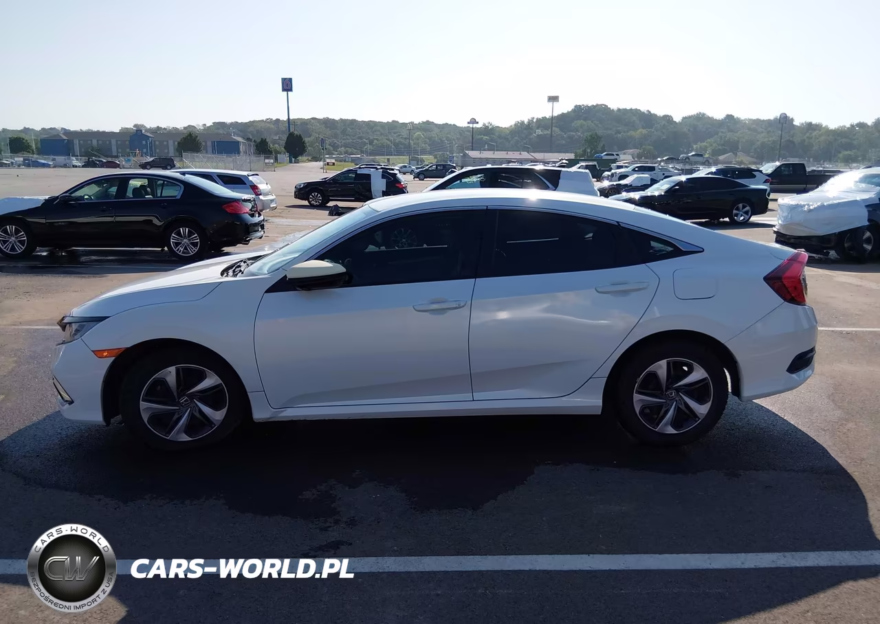 2019 Honda Civic Lx VIN:19XFC2F63KE025445 - 13