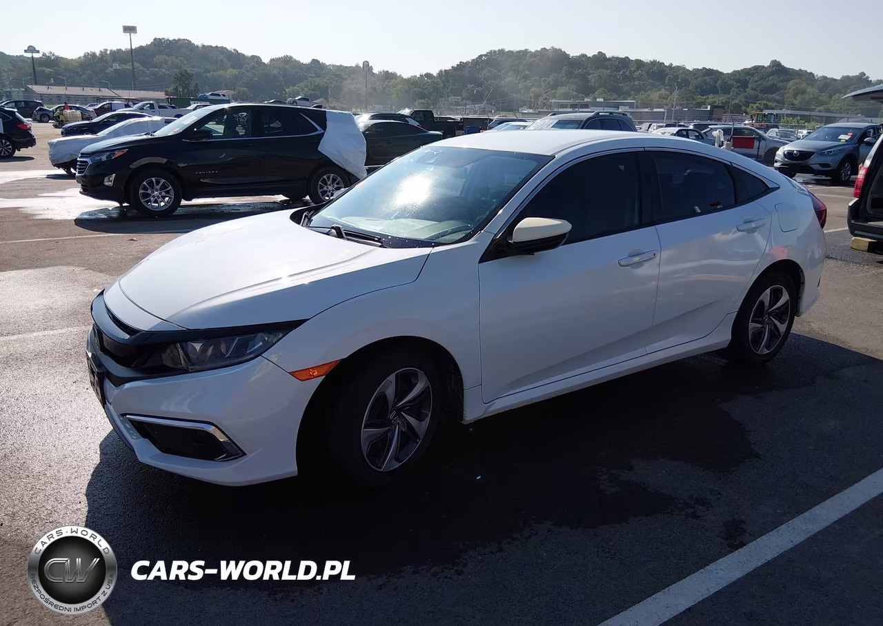 2019 Honda Civic Lx VIN:19XFC2F63KE025445 - 2