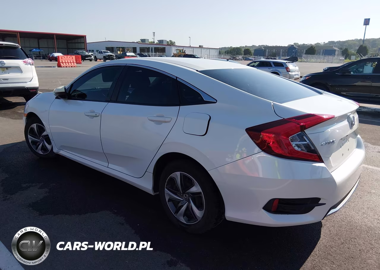 2019 Honda Civic Lx VIN:19XFC2F63KE025445 - 3