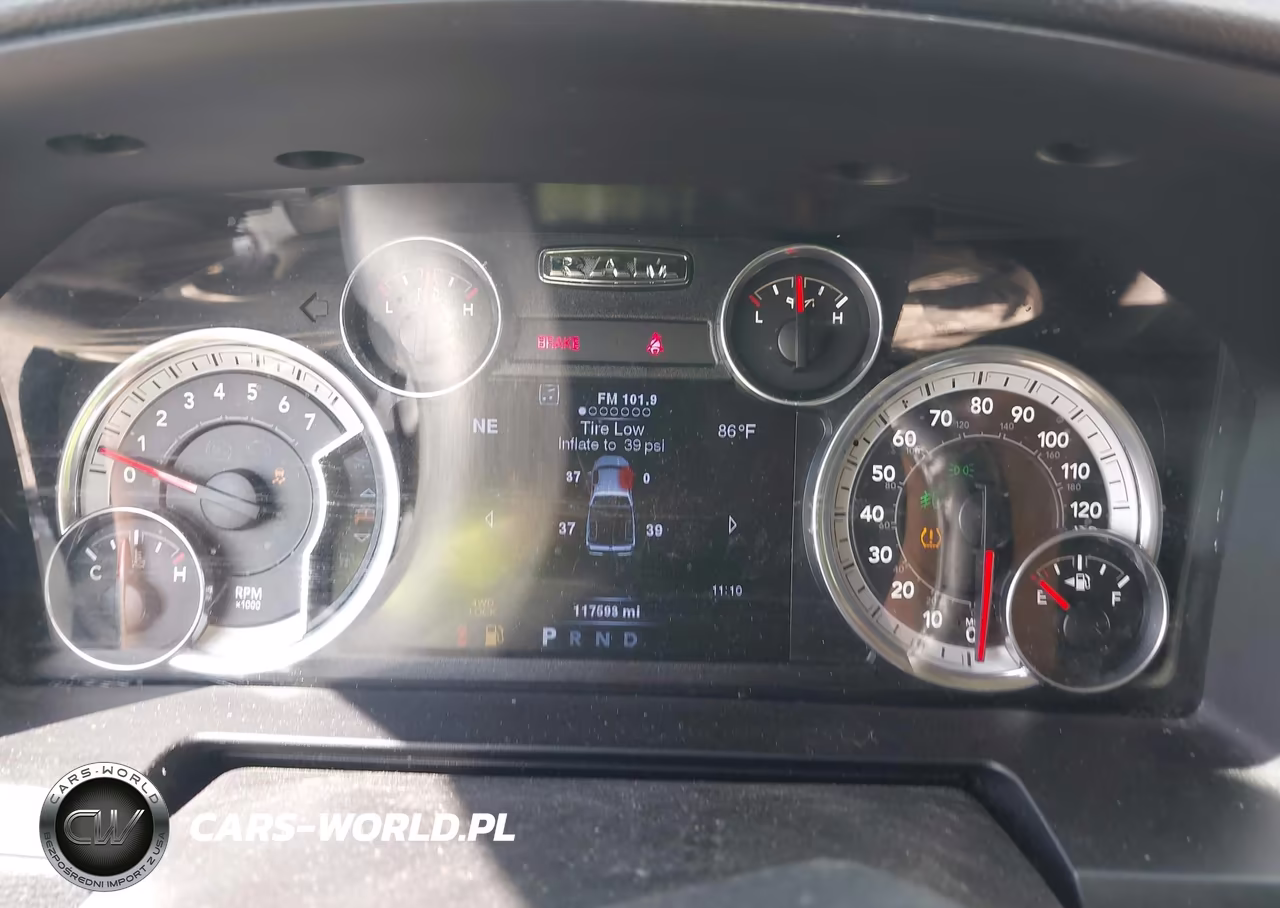 2014 Ram 1500 Laramie VIN:1C6RR7NT4ES472343 - 7