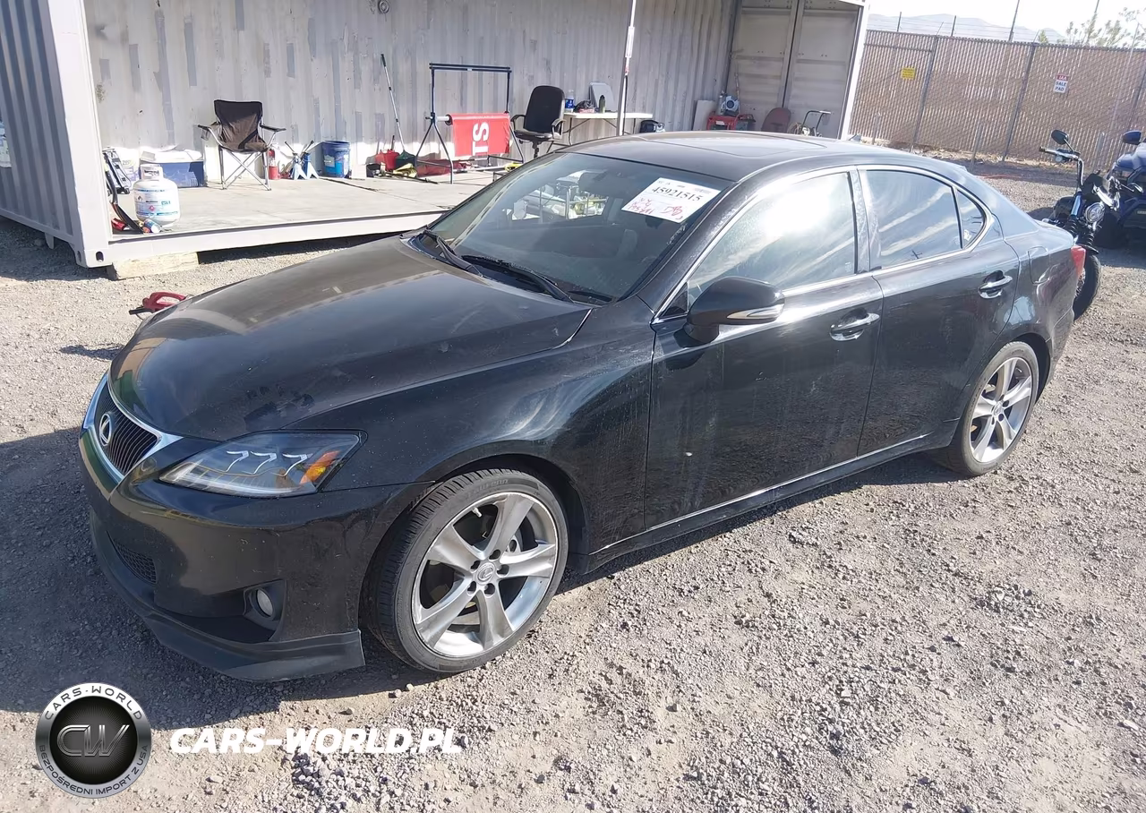 2013 Lexus Is 250 VIN:JTHBF5C28D5192602 - 2