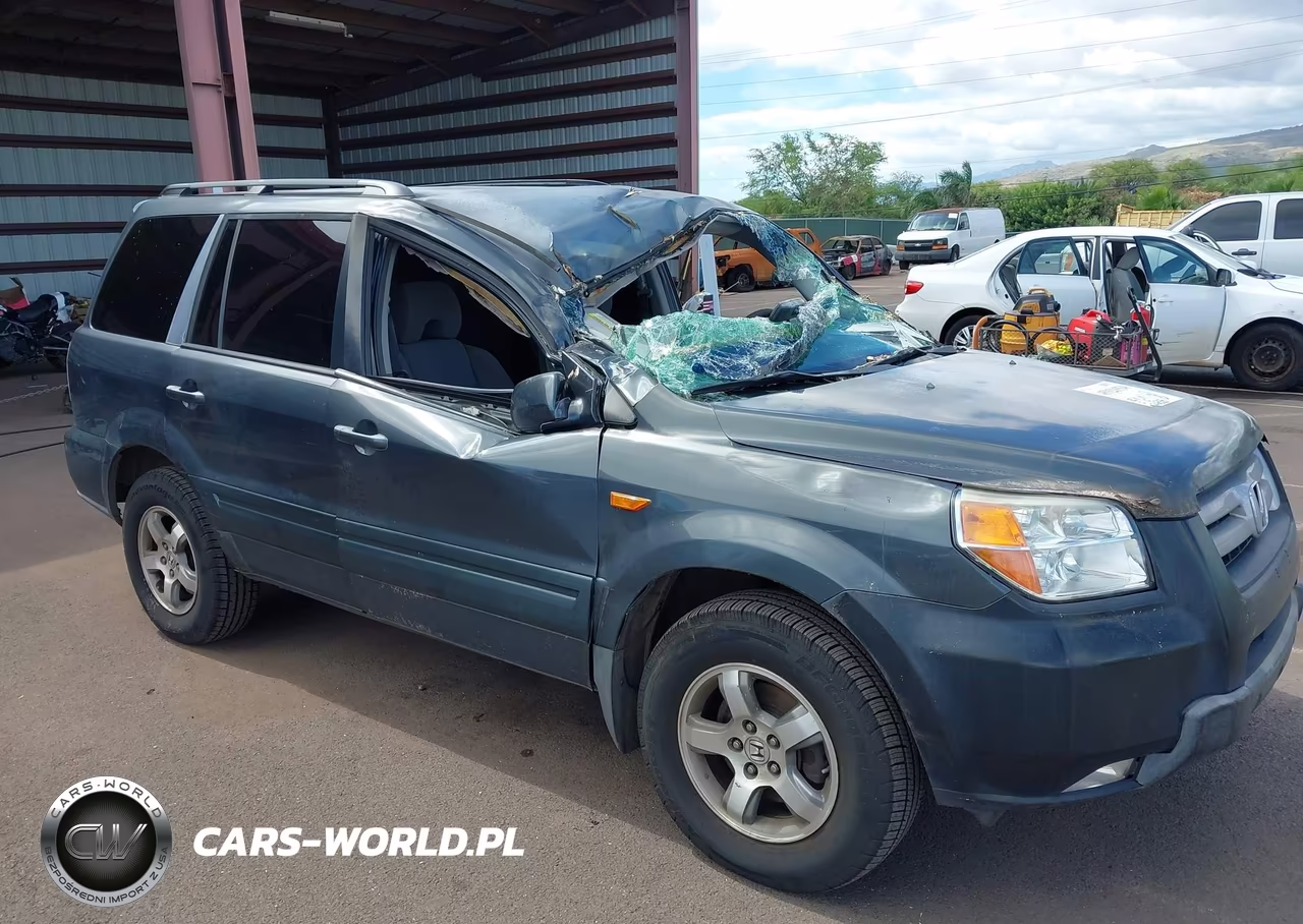 2006 Honda Pilot Ex VIN:2HKYF18496H529277 - 18