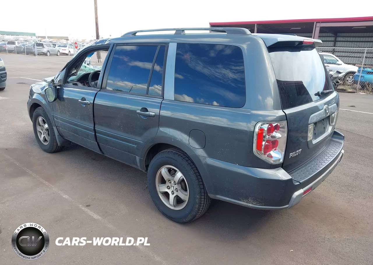 2006 Honda Pilot Ex VIN:2HKYF18496H529277 - 3