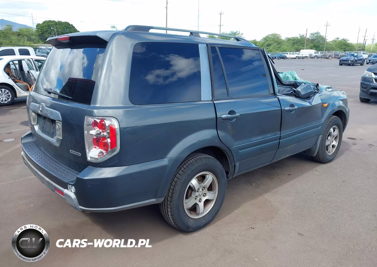 2006 Honda Pilot Ex VIN:2HKYF18496H529277 - 4