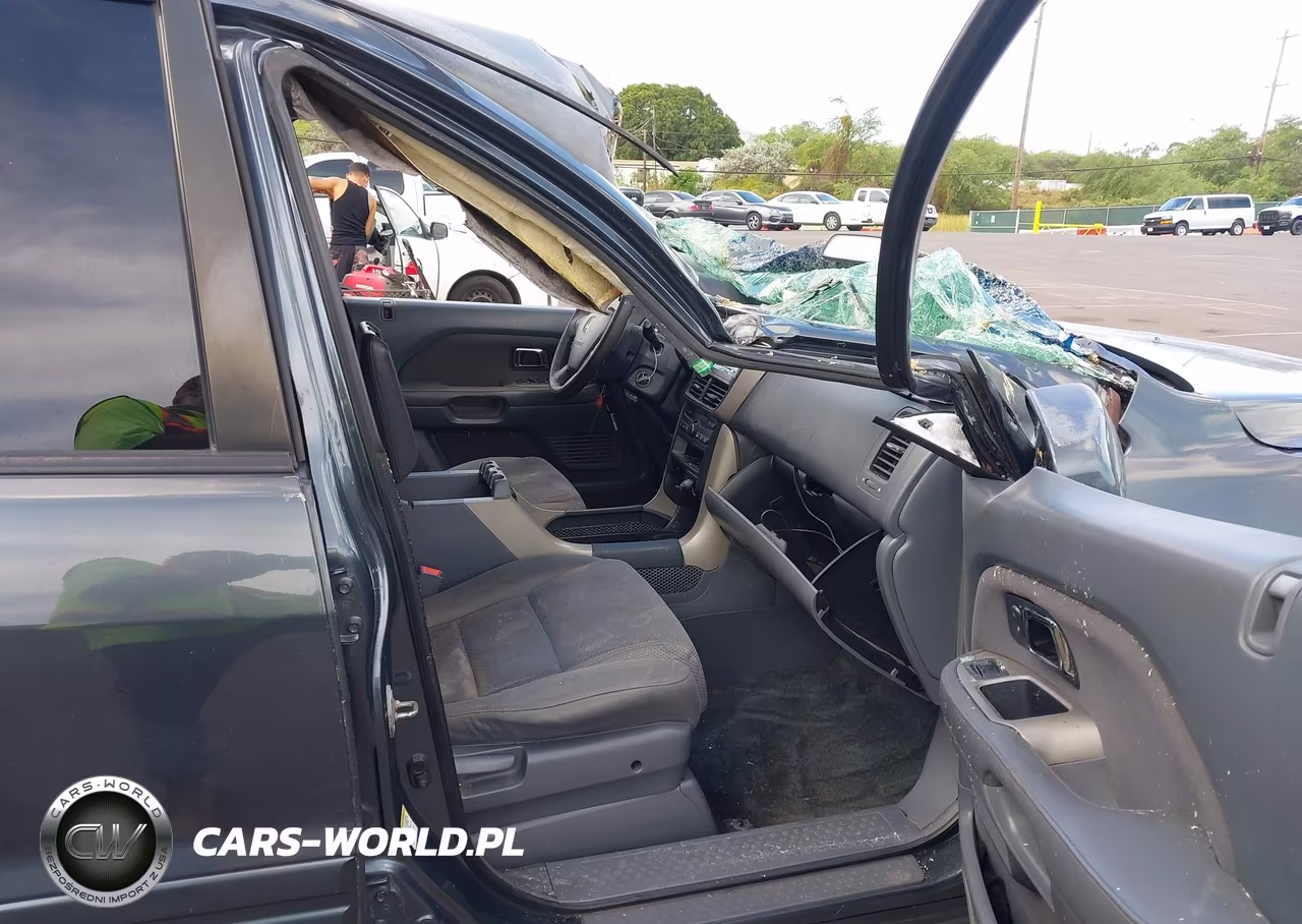 2006 Honda Pilot Ex VIN:2HKYF18496H529277 - 5