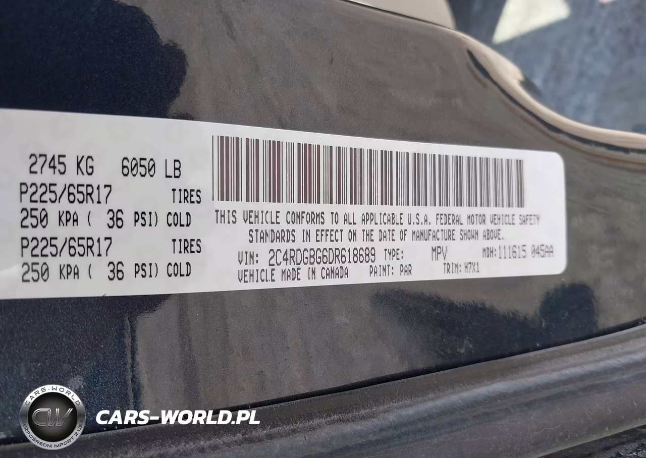 2013 Dodge Grand Caravan Se VIN:2C4RDGBG6DR618689 - 9