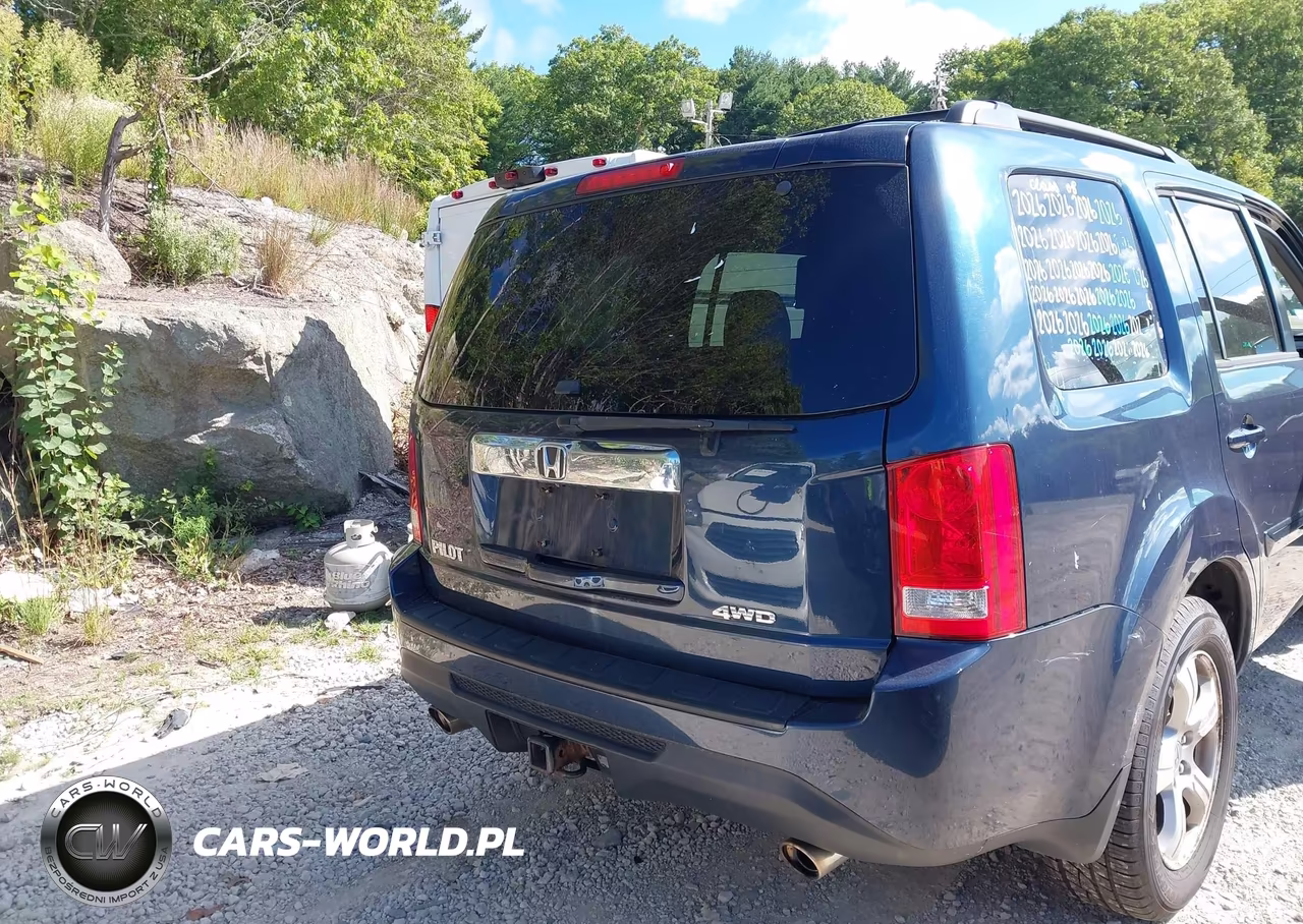 2012 Honda Pilot Ex-L VIN:5FNYF4H57CB032863 - 17