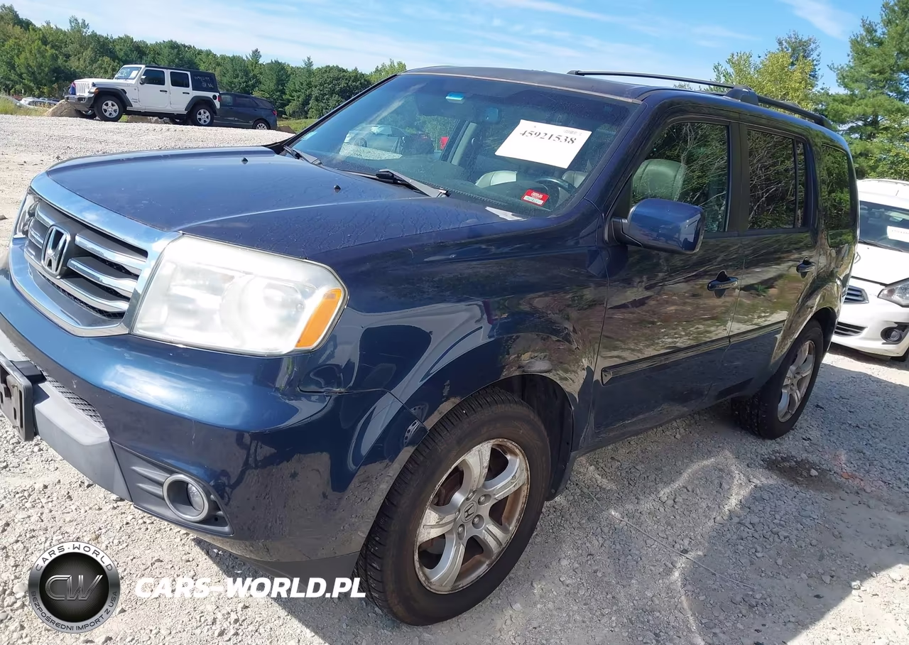 2012 Honda Pilot Ex-L VIN:5FNYF4H57CB032863 - 2