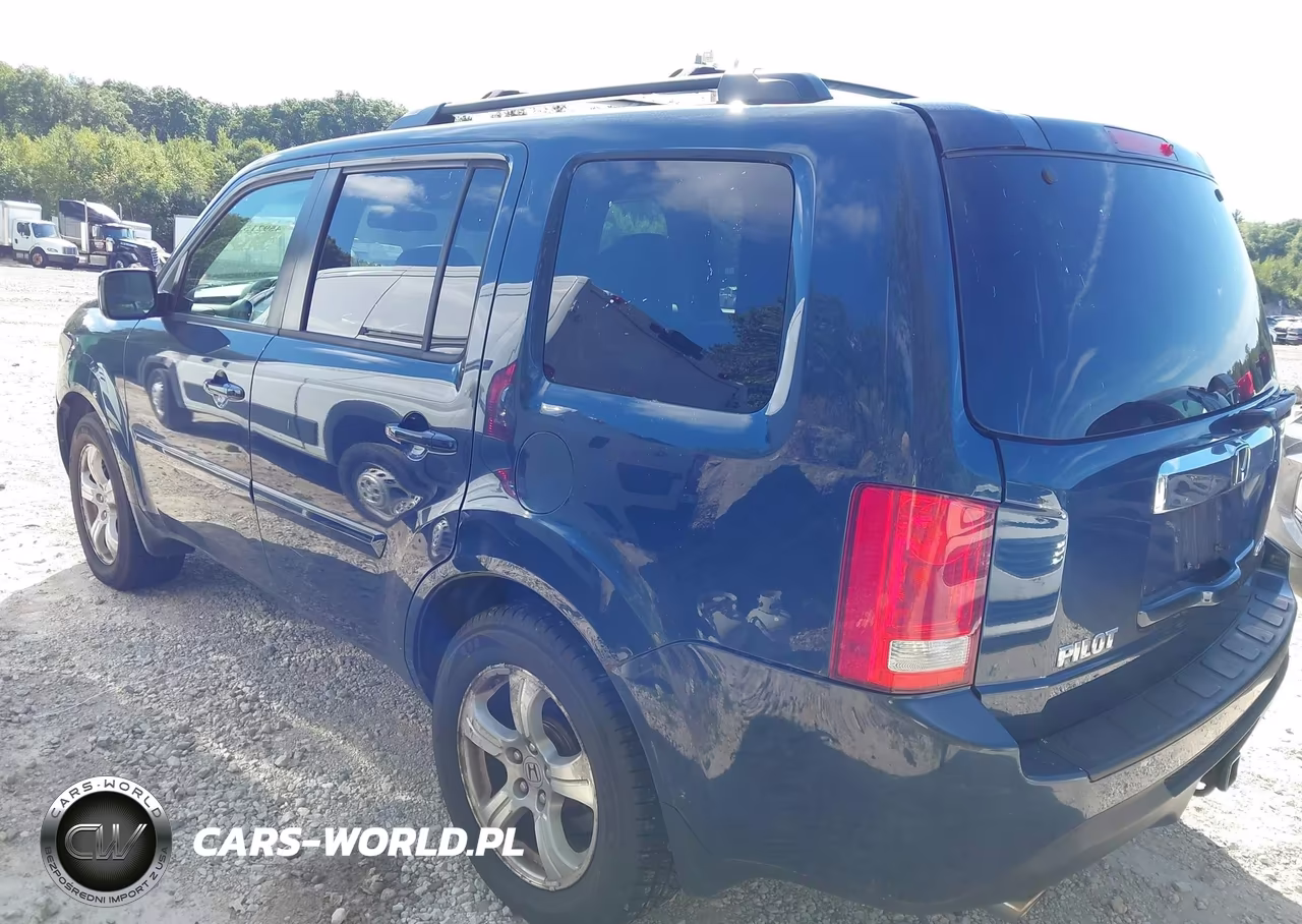 2012 Honda Pilot Ex-L VIN:5FNYF4H57CB032863 - 3