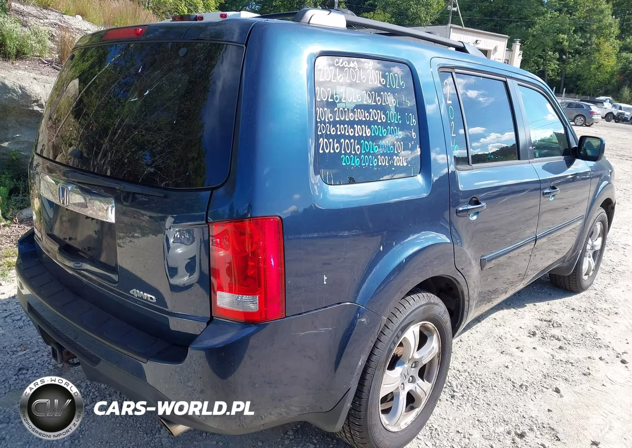 2012 Honda Pilot Ex-L VIN:5FNYF4H57CB032863 - 4