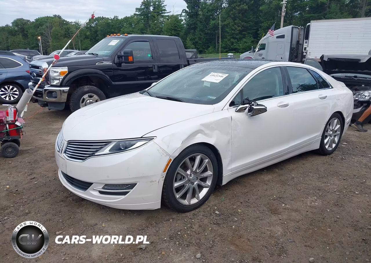 2016 Lincoln Mkz VIN:3LN6L2JK0GR604117 - 2