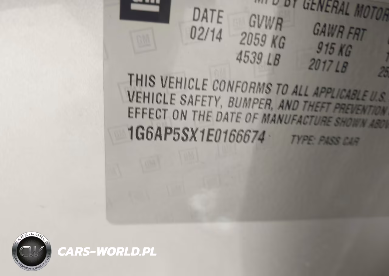 2014 Cadillac Cts Standard VIN:1G6AP5SX1E0166674 - 9