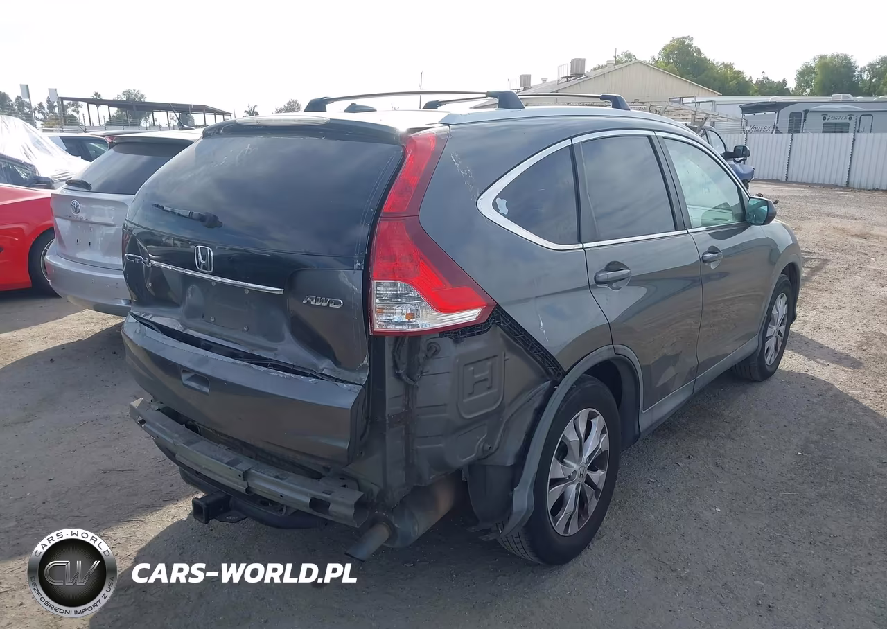 2013 Honda Cr-V Ex-L VIN:2HKRM4H75DH620923 - 4