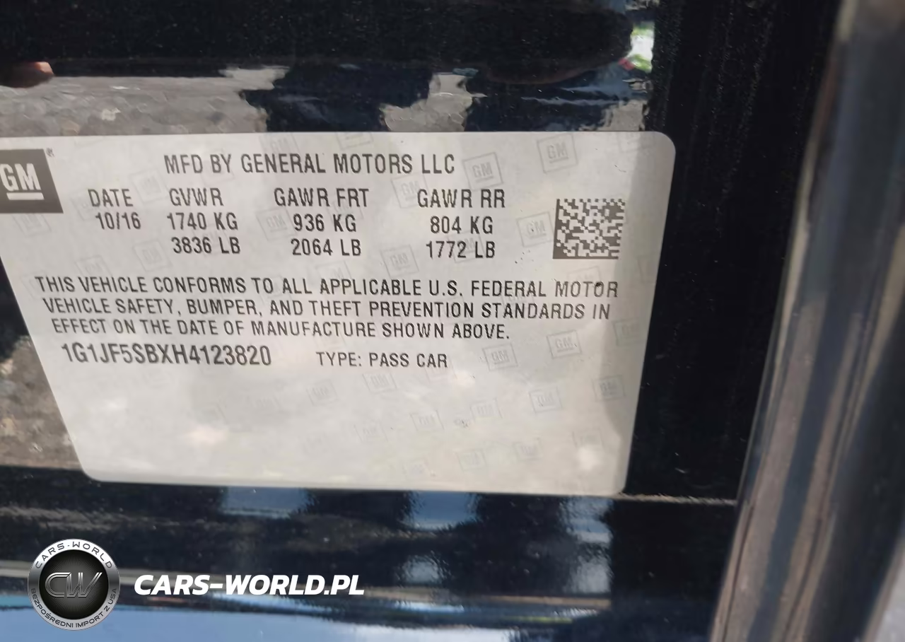 2017 Chevrolet Sonic Premier Auto VIN:1G1JF5SBXH4123820 - 9