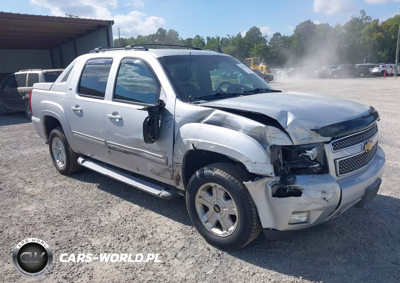 2012 Chevrolet Avalanche Lt VIN:3GNTKFE79CG304421 - 1